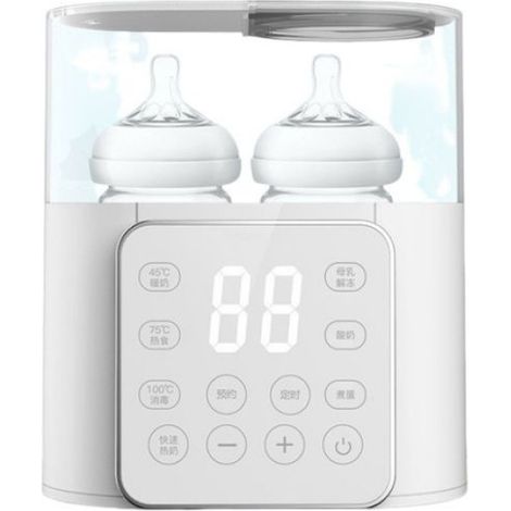 Chauffe-biberon multifonction rapide, accessoires pour bébé, chauffe-lait, stérilisateur à contrôle précis de la température (1/4)