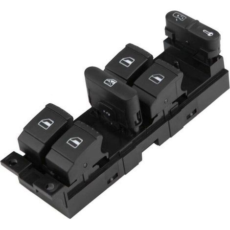 Enowelir Elektrischer Fensterheber-Hauptschalter, für Golf Jetta Bora Passat B5 Seat Leon Toledo 1999 – 2006 (1/4)
