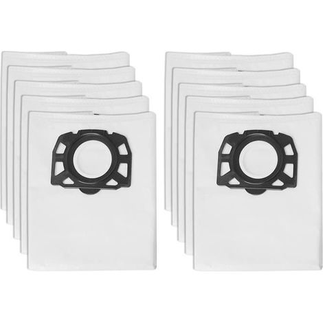 10 Sacs de Remplacement pour Aspirateur Karcher mv4 mv5 mv6 wd4 wd5 wd6 (1/4)