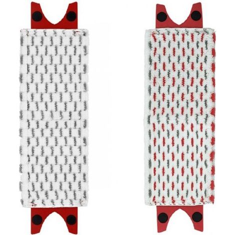 Mikrofasertücher, kompatibel mit Vileda Ultramax XL Wischmopps – 2er-Pack – Ersatzbezug – Extra großer Bezug – Nachfüllpackung – Für alle Hartböden, fleckenabweisend – Waschbar – Wischmopp-Pads (1/4)