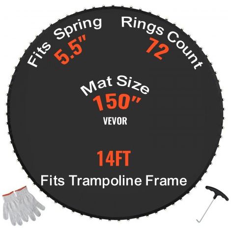 Tapis de rechange pour trampoline tapis de saut de remplacement (1/5)