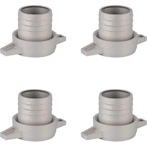 3 raccords pour pompes à eau, tuyau en aluminium de 2 pouces, clé de raccordement avec joint en caoutchouc, connecteur de pompe Pi (1/4)