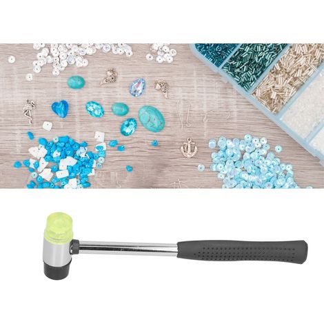 Mini marteau en caoutchouc double face pour usage domestique (1/5)