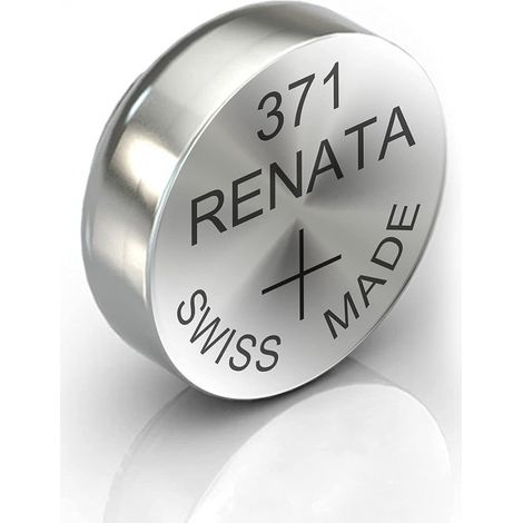 Pile bouton oxyde argent 371 RENATA 1.55V 40mAh  - Blister(s) x 1