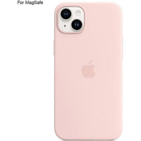 For iPhone 14 MagSafe Liquid Silicone Phone Back Cover with Induction Popover Design -YT4(Multicolor Multicolor)