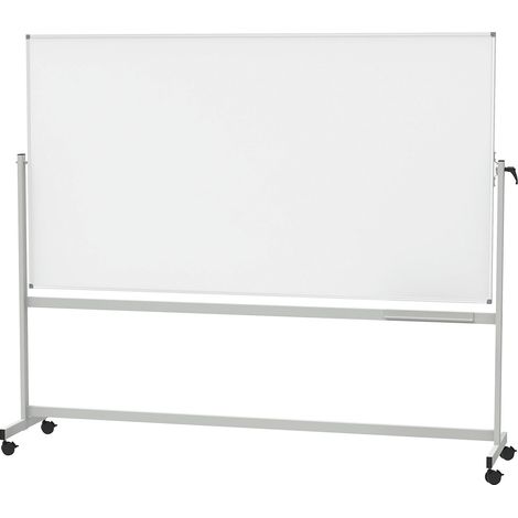 MAUL, Tableau blanc mobile MAULstandard, tôle d'acier émaillée