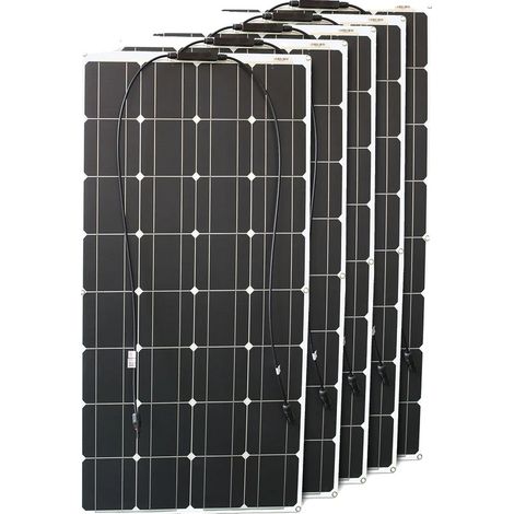 Panneau Solaire, Design Flexible, Haute Efficacité, Panneau Solaire 500w (1/2)