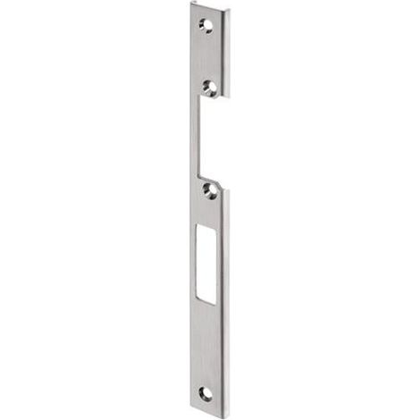 Platine VA ma geb.DIN dr.Ouvre-porte U-contre-plaque f.portes à cadre tubulaire