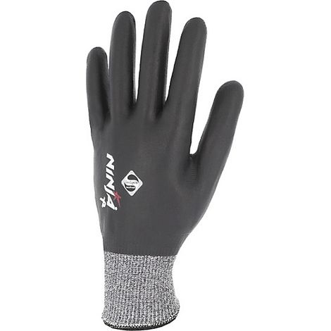 Lot 10 Gants Anti-Coupure Singer Fibre de Verre - Enduction Bi-Polymère Tout Enduit - Tricot Jauge 13 - Taille 10 (1/2)