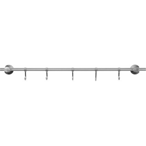 Edelstahl Handtuchhalter mit 5 Haken Magnet Halterung Heizkörper Magnethalterung (1/5)