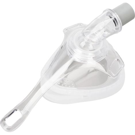 Masque nasal CPAP, connecteur en T, harnais de tête et embout nasal, kit compatible BMC F5 M, pièces de rechange respirateur, ensemble complet. (1/5)