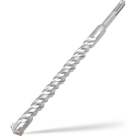Foret SDS Plus 18mm x 250mm,avec 4 taillants en carbure et double vis,pour pierre naturelle,béton (1/5)