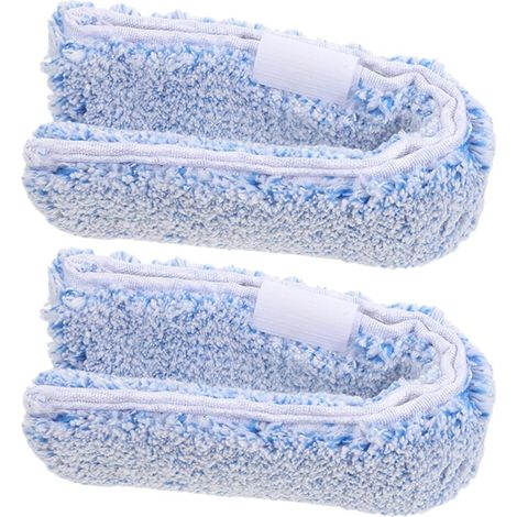 Recharge pour Raclette Vitre en Tissu Microfibre 2pcs, Nettoyage sans Traces, Utilisation Polyvalente pour Surfaces et Miroirs (1/5)