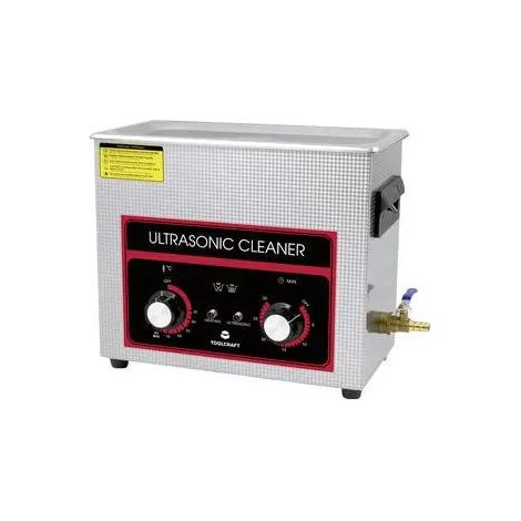 [NEUWERTIG] B-Ware Toolcraft Ultraschallreiniger Reinigungsgerät Schmuck Werkstatt 6.5 L Heizung