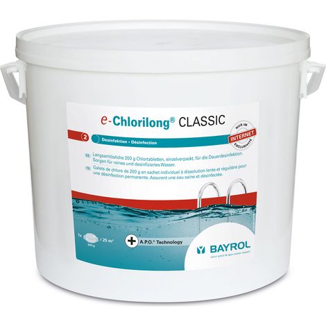 Chlorilong Classic Chlore lent 10kg BAYROL 5736157 (1/3)