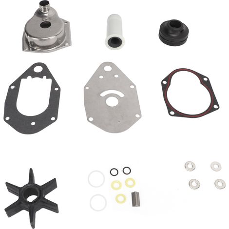 46-812966A12 Edelstahl-Wasserpumpen-Impeller-Reparatursatz für Mariner 4-Takt-Außenbordmotoren (1/5)