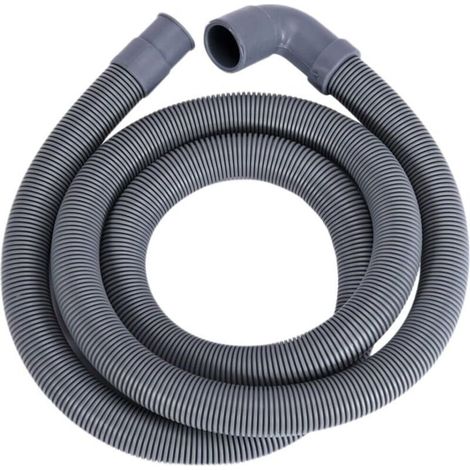 Tuyau de vidange universel 1m pour lave-linge et lave-vaisselle - Plastique PP résistant Ø22-23mm (1/4)