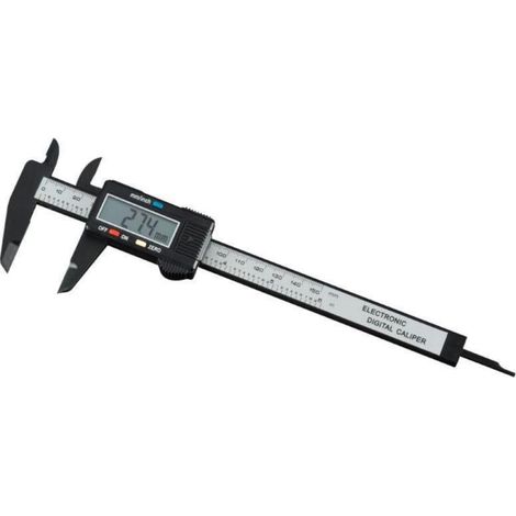 Calibrador digital, calibrador electrónico de alta precisión, medición digital de dimensiones, rango especial de 0 a 150 mm. (1/4)