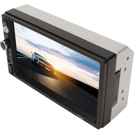 Autoradio 7 pouces avec lecteur MP5 Bluetooth, caméra de recul haute définition et écran tactile (1/5)