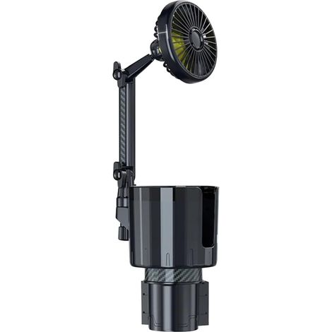 Ventilateur Électrique Auto Avec Porte-gobelet – Tableau Bord (1/5)