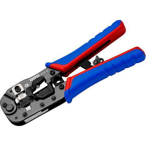 Pince à sertir Knipex pour connecteurs RJ45 Western, taille unique, multicolore