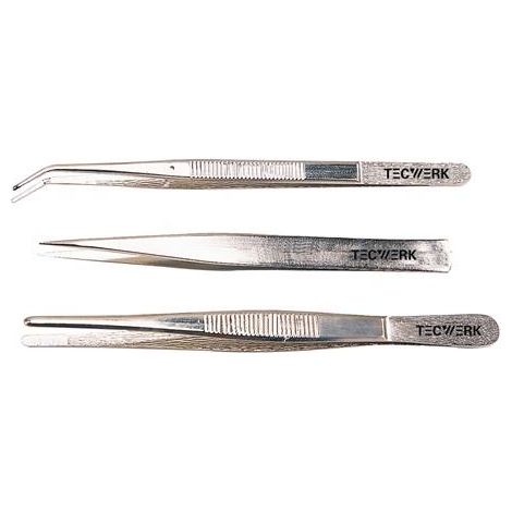 TECWERK Pinzettenset 3tlg.TECWERK