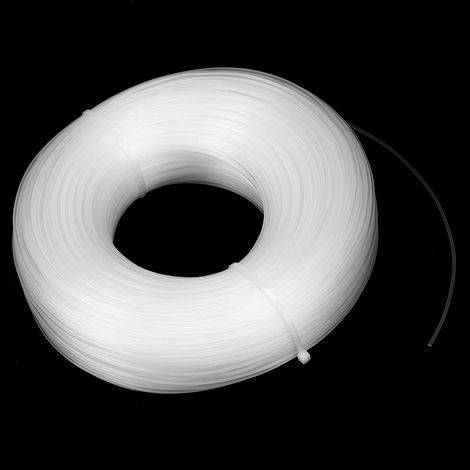1,6 mm x 175 m Runde weiße Universal-Rasenmäherschnur Zubehör