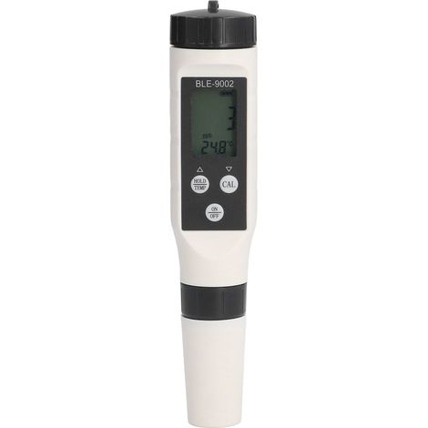 Testeur d'Eau 2 en 1 Sans Fil PH/EC Sonde Sensible Sauvegarde Auto Affichage Simultané IP67 pour Hydroponie et Eau Potable (1/5)