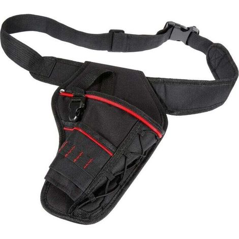 ÉTui de Foret éTui une Percussion éTanche Porte-Outil éLectrique Multifonctionnel avec Sac Ceinture pour Clé Marteau Tournevis (1/4)