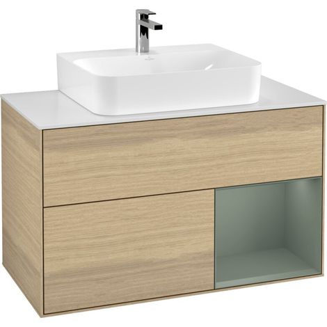 Villeroy & Boch F121GMPC Meuble sous-lavabo Finion F12 (1/2)