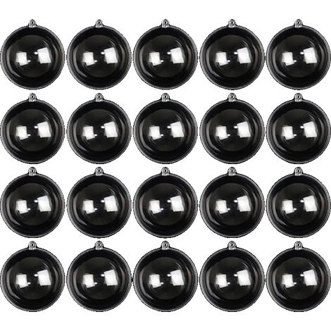 Boules de Noël, Remplissables, 120 Pièces, 8CM, 3PCS-a (1/2)