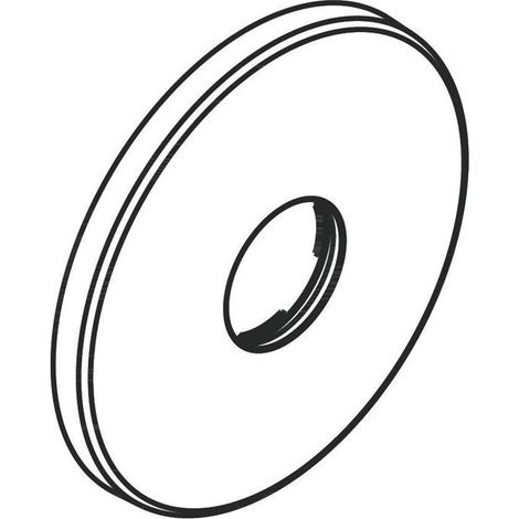 Rosette für Brausenmischer Unterputz 150mm chrom (1/2)