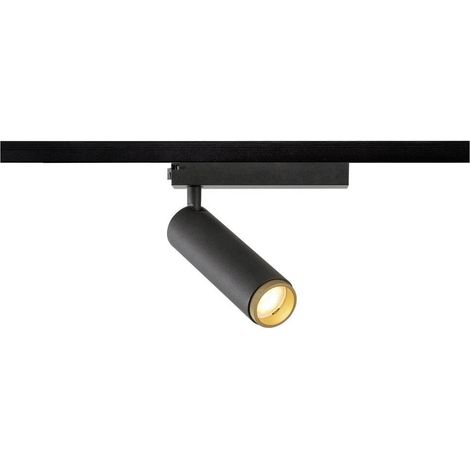 Spot ferroviaire Grip M noir 1 phase 3000K - 1008427