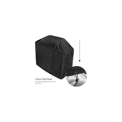 Housse de barbecue étanche 145x61x117 cm – Tissu 210D Oxford avec doublure PVC – Résistante aux intempéries – Compatible Weber et Brinkmann (1/5)