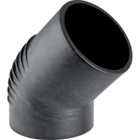 Geberit Coude Geberit silencieux 305450141 DN 56, 45 °, jambe longue, isolation phonique élevée (1/2)