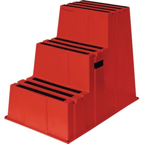 Gradino pesante gradini 3 piattaforma-H.730mm Ku.red