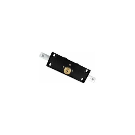 Serrure atomique robuste pour porte de garage - Pour portail roulant, porte coulissante (1/5)