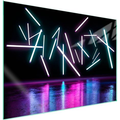 Protection de plaque de cuisson en verre 70x52 Pop Art (1/5)