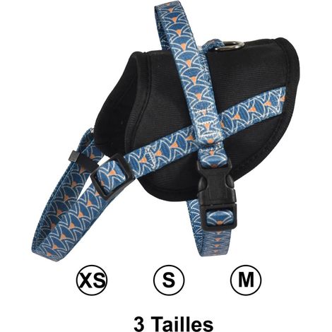Harnais easy geisha bleu XS 31-43cm (1/2)