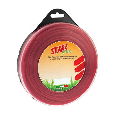 FILO X DECESPUGLIATORE TONDO CORALLO STARS  MM 2,4 MT 90