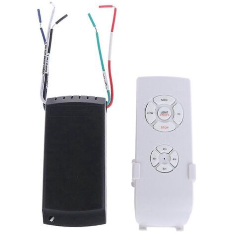 Ventilateur de plafond intelligent 110/220 V avec télécommande et interrupteur intégré (1/5)