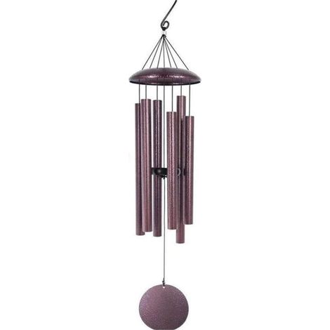 Carillon à Vent Classique 32“, 6 Tubes en Aluminium Wind Chime, décoration extérieure pour Jardin, Cour, Patio et décoration de la Maison