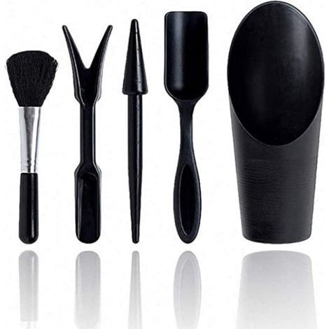Outil De Transplantation - Ensemble De 3 Outils De Jardinage En Acier Inoxydable Et ABS - Pour Plantes Grasses Bonsaï Et Semis - 1 Set (1/5)