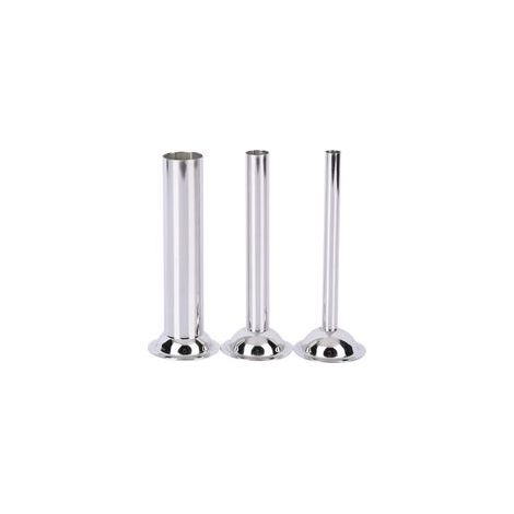 3 pièces embouts à saucisse en acier inoxydable (12 mm, 19 mm, 32 mm) pour hachoir manuel – embouts de remplissage pour saucisses, poussoirs inclus (1/5)