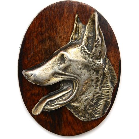 Broche pour exposition canine, pince à bavoir, épinglette pour chien Berger Belge Malinois par Art-Dog (1/4)