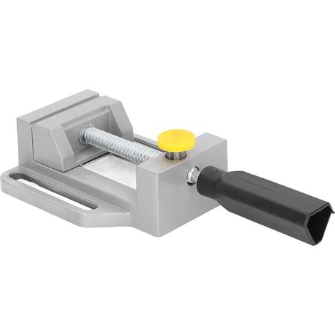 Tornillo de banco multifuncional, tornillo de banco para taladro de columna, mini tornillo de banco de aluminio de liberación rápida, accesorios