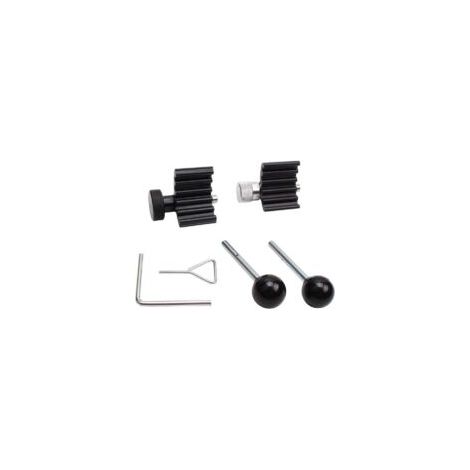 Kit de réglage du moteur Diesel, vanne de verrouillage du vilebrequin de distribution, outil de fixation du vilebrequin du moteur, compatible avec Audi et Volkswagen- Crezuo (1/4)