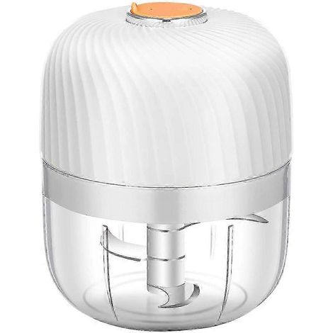 Mini hachoir à ail électrique compact et puissant, hachoir à main, coupe-oignons, broyeur, écrase-purée (1/5)