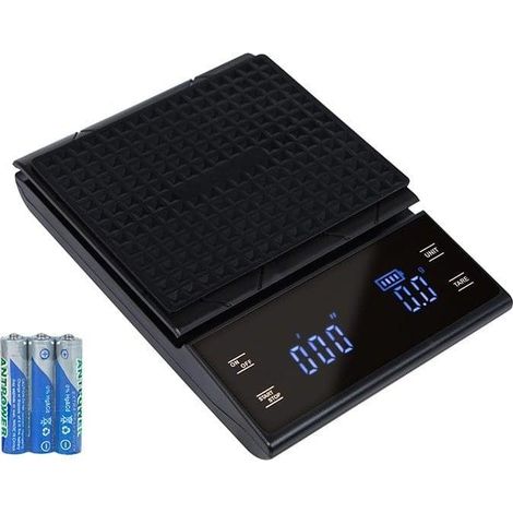 Blow Balance de cuisine moderne noire précision 0,1 g (1/3)
