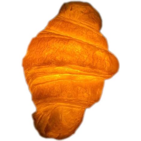 Luce notturna a LED, luce 3D analogica, luce divertente per camera da letto, letto, a batteria, decorazione per la casa, illuminazione divertente, luce a forma di pane e croissant (1/5)